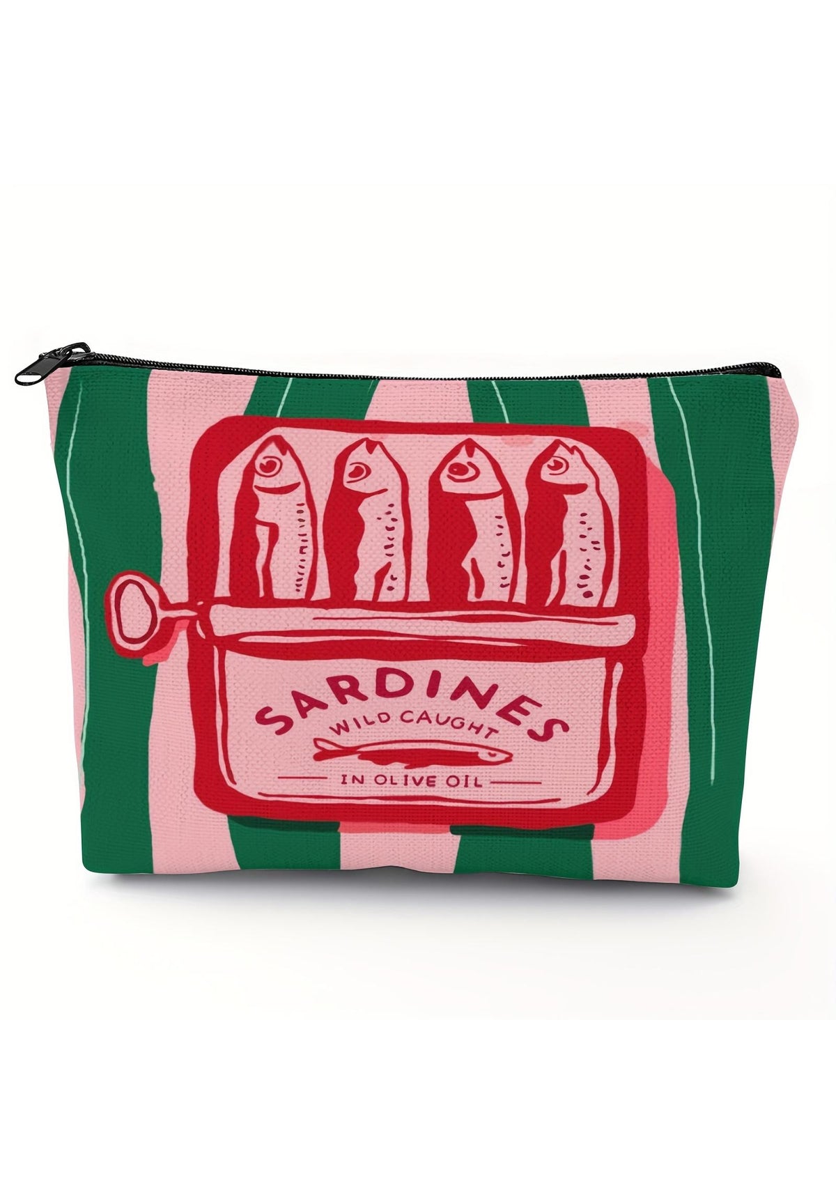 Sardine Makeup Bag — Quirky, Compact & Perfect for Gifting