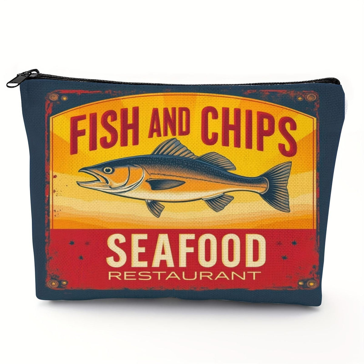 Sardine Makeup Bag — Quirky, Compact & Perfect for Gifting